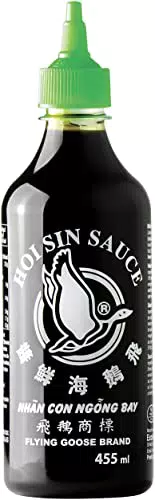 FLYING GOOSE Hoi Sin Sauce - pikant, grüne Kappe, kräftige Würzsauce aus Thailand