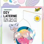 folia 94201 - Laternen Bastelset UNDERWATER DREAMS, ca. 10 x 23 x 33 cm - Bastelmaterial für eine Laterne