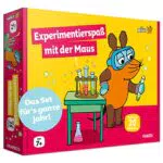 FRANZIS 67199 - Experimentierspaß mit der Maus - Experimentierkasten mit 23 spannenden wissenschaftlichen Versuchen für Kinder ab 7 Jahren