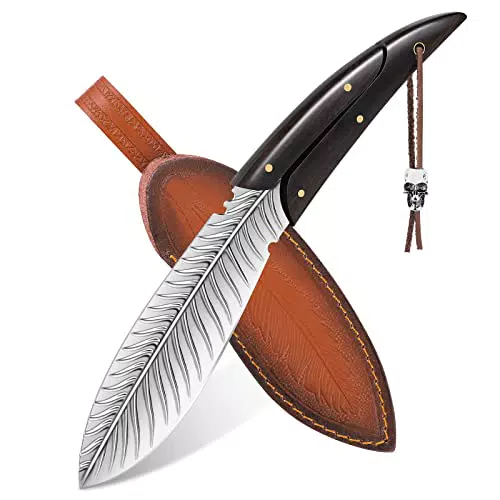 Frelander Küchenmesser Ausbeinmesser, Full Tang Kochmesser Japanisches Messer