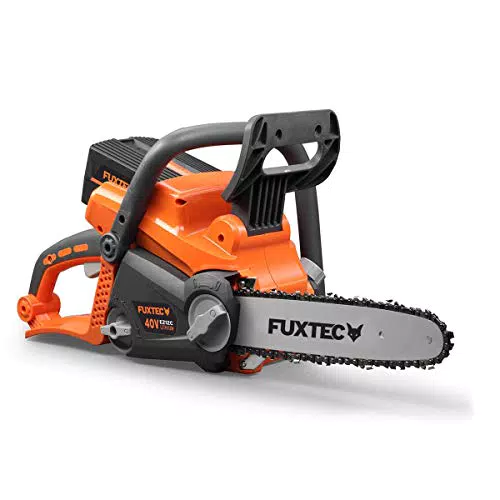 FUXTEC Akku Kettensäge E212C 40V Lithium Batterie von Samsung mit 30 cm Oregon Schwert"one Battery fits all" für alle FUXTEC-Geräte