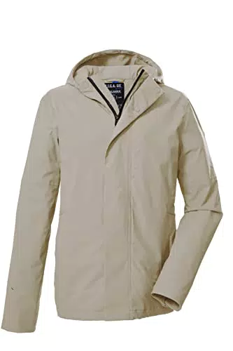G.I.G.A. DX Herren Casual Funktionsjacke/Outdoorjacke mit Kapuze GS 147 MN JCKT; hellsand 39318-000