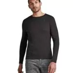 G-STAR RAW Herren Basic Round Neck Long Sleeve T-Shirt