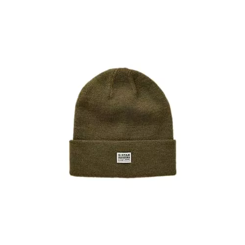 G-STAR RAW Herren Effo Long Beanie, Grün, PC