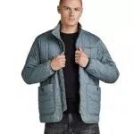 G-STAR RAW Herren Liner Overshirt, Grau