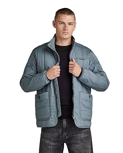 G-STAR RAW Herren Liner Overshirt, Grau