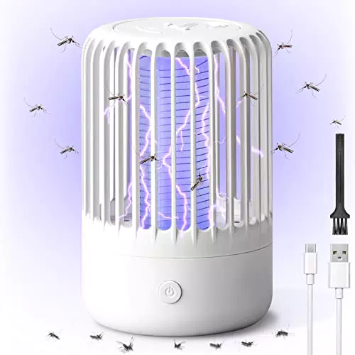 GBARAN Insektenvernichter Mückenfalle Elektrisch, Mückenlampe Mückenschutz Insektenfänger UV-Licht Insektenvernichter