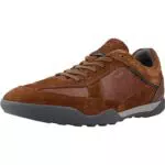 Geox Herren U Metodo Sneakers, Browncotto