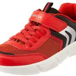 Geox J ARIL Boy Sneaker, RED/Black