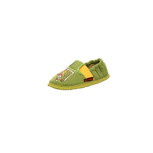 GIESSWEIN Arnstadt, Niedrige Hausschuhe Jungen, Gras 467