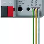 Gira 111800 Uni Tasterschnittst. 2-Fach KNX Einpunktbedienung