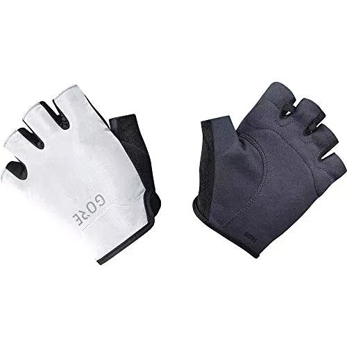 GORE Wear C3 Unisex Kurzfingerhandschuhe, 6, Schwarz/Weiß