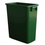 GRAF 60 l Abfall- und Wertstoffsammler H590 x B285 x T555mm PE grün