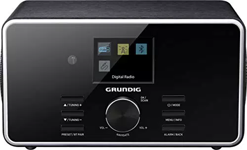 GRUNDIG DTR 4500 DAB+ Digital Radio schwarz