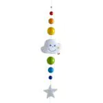 HABA 306031 Mobile Welt des Regenbogens Baby Spielzeug