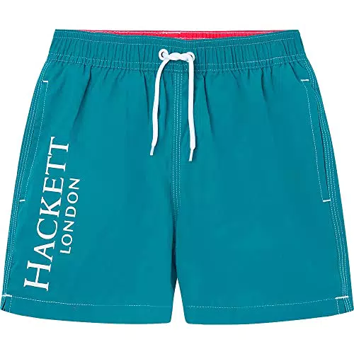 HACKETT LONDON Jungen Branded Volley Badehose, meergrün