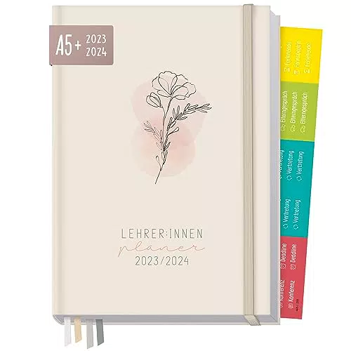 Häfft Lehrer-Planer 2023/2024 A5+ Hardcover Lehrerkalender