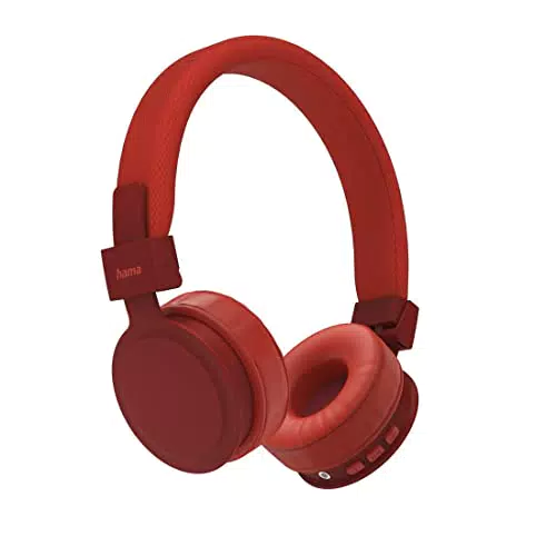 Hama Bluetooth Kopfhörer On-Ear rot