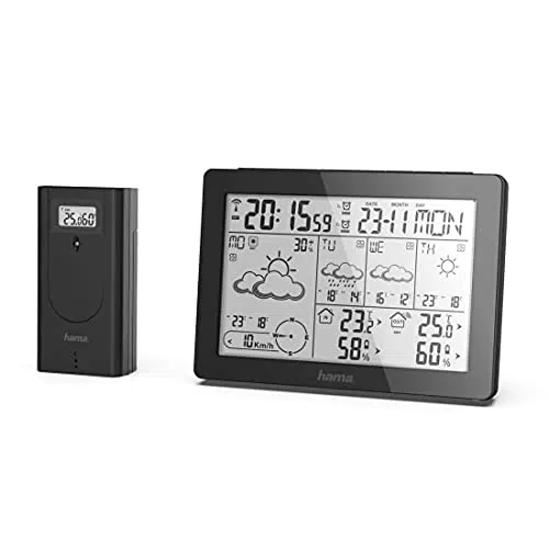 Hama Profi Wetterstation schwarz