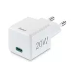 Hama USB-C-Adapter für iPhone 20W Ladegerät weiß