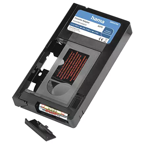 Hama VHS-C/VHS-Kassettenadapter '00044704' Schwarz