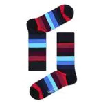 Happy Socks Herren Stripe Socken, Mehrfarbig, 41-