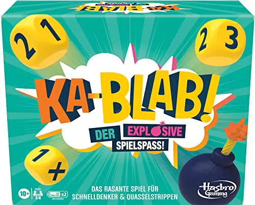 Hasbro Ka-Blab! Spiel für Familien, Teenager und Spiel für Kinder ab 10 Jahren