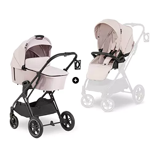 Hauck 2in1 Kinderwagenset Vision X Set mit Babywanne