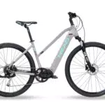HEAD Damen e I-Peak II e5000 Cross-Ebike, Grau matt/Mint
