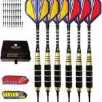 heinsa Soft Darts Pfeile, Dartpfeile mit Kunstoffspitze 18g