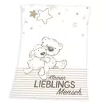 Herding Fynn Babydecke, Lieblingsmensch Motiv, 75 x 100 cm