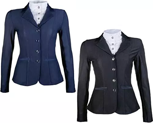 HKM Mesh Linda Turnierjacke 6900 Dunkelblau 34