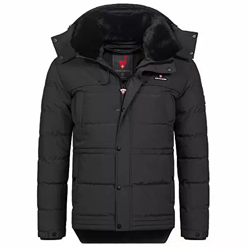 Höhenhorn Adamelo Herren Winter Jacke Schwarz Gr