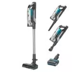 Hoover Akku-Staubsauger Tierhaare HF9 PET I Bis zu 120 m mit 1 Akku I Leistungsstarker Staubsauger kabellos & beutellos I Akkusauger mit Tier-Düse & Anti-Twist Düse mit LED-Licht für alle Böden