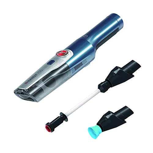 Hoover Handstaubsauger mit Vakuum-Funktion für Kleidung & Lebensmittel leichter & kraftvoller Handsauger mit LED-Licht mit Ladestation & Zubehör-Box