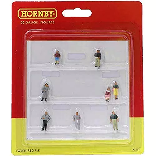 Hornby R7116 Town People Zubehör-Kit Menschen & Scale Auto