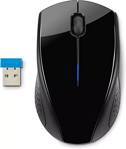HP ,WLAN, Maus 220 schwarz, 9.48 x 5.7 x 3.91 cm