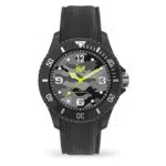 Ice-Watch - Bastogne Anthracite - Graue Herren/Unisexuhr mit Silikonarmband - 016292