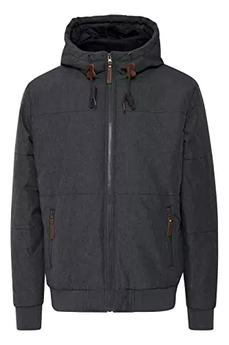 Indicode Hannibal Herren Übergangsjacke Herrenjacke Jacke mit Kapuze