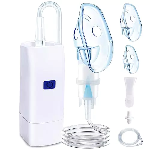 Inhalationsgerät für Erwachsene und Kinder, Leiser Inhalator für Babys Tragbar Inhalationsgerät