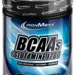 IronMaxx BCAA's + Glutamine - 1200, BCAA-Kapseln, zuckerfrei und frei von Konservierungsstoffen