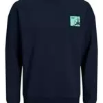 JACK & JONES Herren Jcofilo Summer Sweat Crew Neck Sweatshirt