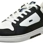JACK & JONES Herren JFWHEATH PU NOOS Sneaker, Bright White/Detail:Block Anthracite