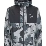 JACK & JONES Men's JCOFILO Light Jacket SN Jacke, Asphalt/AOP:Camo