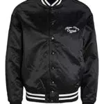JACK & JONES Men's JORSTUDIO Bomber Bomberjacke, Black