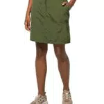Jack Wolfskin Damen Kalahari Skort W Rock, Greenwood