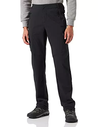 Jack Wolfskin Herren Glastal Pants M Wanderhose, Schwarz