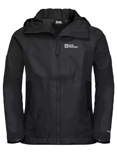 Jack Wolfskin Rainy Days Jacket K Regenjacke, Black