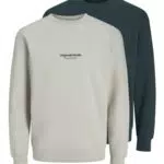JACK&JONES JORVESTERBRO Sweat Crew Neck 2PK MP