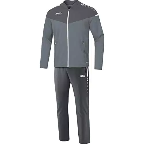 JAKO Herren Champ 2.0 Pr sentationsanzug, steingrau/anthra light